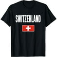 thumbnail image 1 of Switzerland Swiss Flag T-Shirt, 1 of 4
