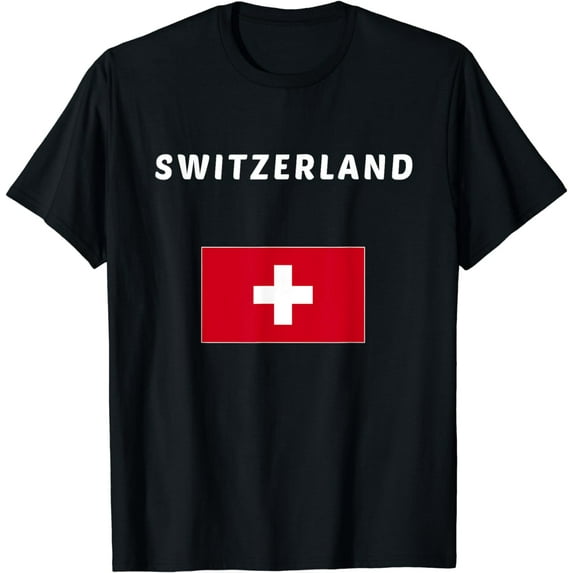 Switzerland T-shirt Suisse Tee Flag souvenir Gift Bern T-Shirt