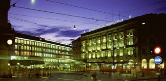 Switzerland Zurich Canvas Art - Panoramic Images (24 x 12)