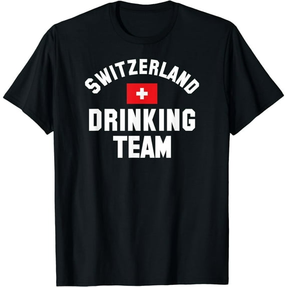 Switzerland drinking team shirt for, sports-fans mens s fans men,black,women,misfits,journey ,boys