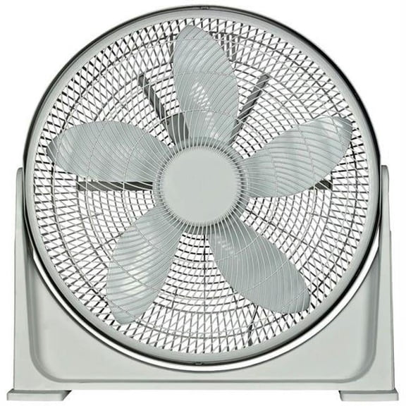 Swivel 20-Inch 3-Speed High-Performance Air Circulator with Tilt and Floor Mount - Black