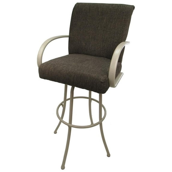 Swivel 30" Bar Stool - M-60 Metal Beige Frame
