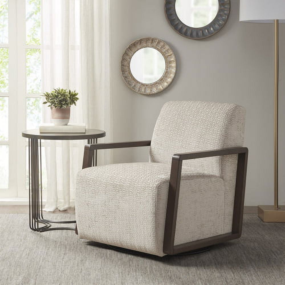 Swivel Accent Chair Armchair Round Barrel Chairs in Performance