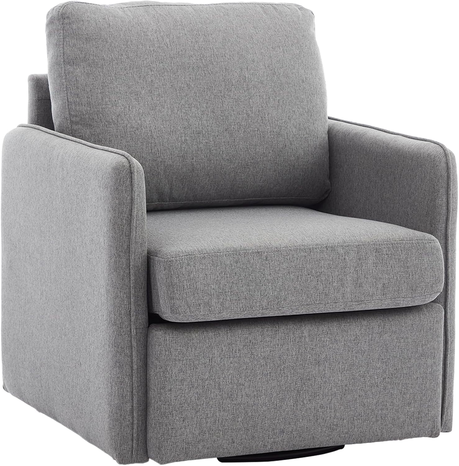 Swivel Accent Chair with Storage Single Barrel Chair Swivel Chair Armchair for Living Room ...