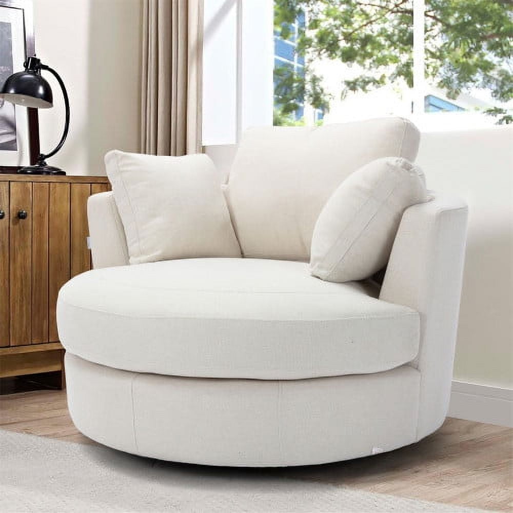 Swivel Accent Sofa Barrel Chair Modern Leisure Chair 41.2