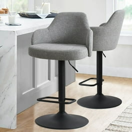 Lorie Adjustable Height Swivel Bar Stool Walmart