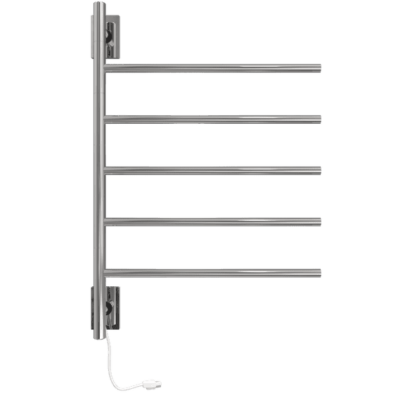 Swivel Bar Hardwired & Plug-in Combo unit with 5 bars in Polished Finish