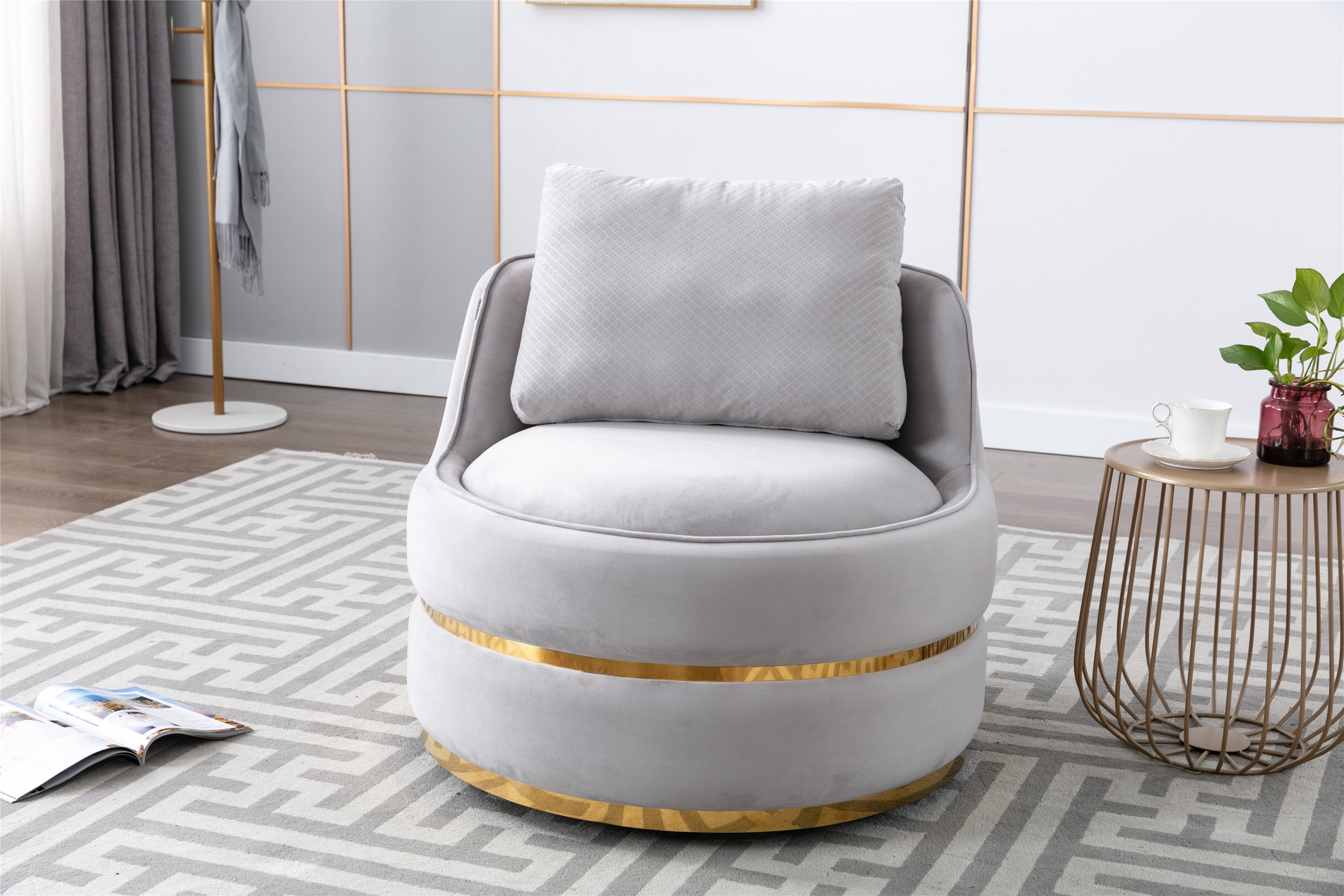 Barrel back swivel chair hot sale