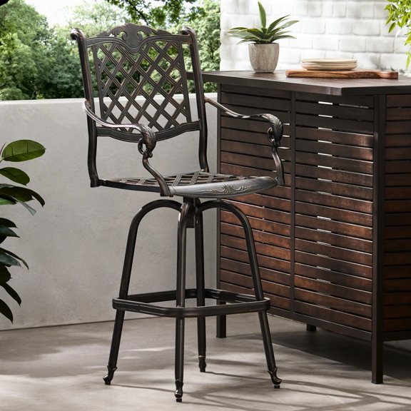 Swivel Barstool - Weather Tested - Balcony - Comfortable Seating