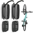 thumbnail image 1 of Swivel Bike Wall Mount, Bike Hangers for Garage, Space-Saving Vertical Bike Rack, Sturdy Bike Storage Rack Holds Up to 66lbs, Easy to Install, 2 Pack, 1 of 11