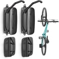 thumbnail image 1 of Swivel Bike Wall Mount Hanger, Space-Saving Vertical Bike Rack for Garage Storage, Sturdy Holds Up to 66lbs, Easy to Install, 4 Pack, 1 of 10