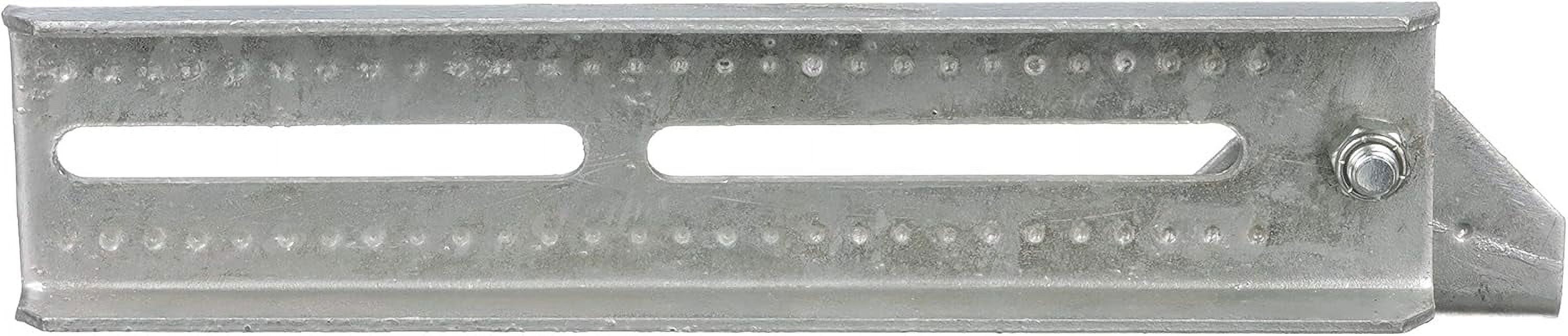 Swivel Bolster Bracket, 12 in., Boat Trailer, Galvanized