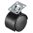thumbnail image 1 of Swivel Casters 2 Inch Nylon Top Plate Caster Wheels for Furniture Chair, 4 Pcs, 1 of 5