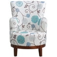 thumbnail image 1 of Swivel Chair(Chocolate Base), 1 of 8