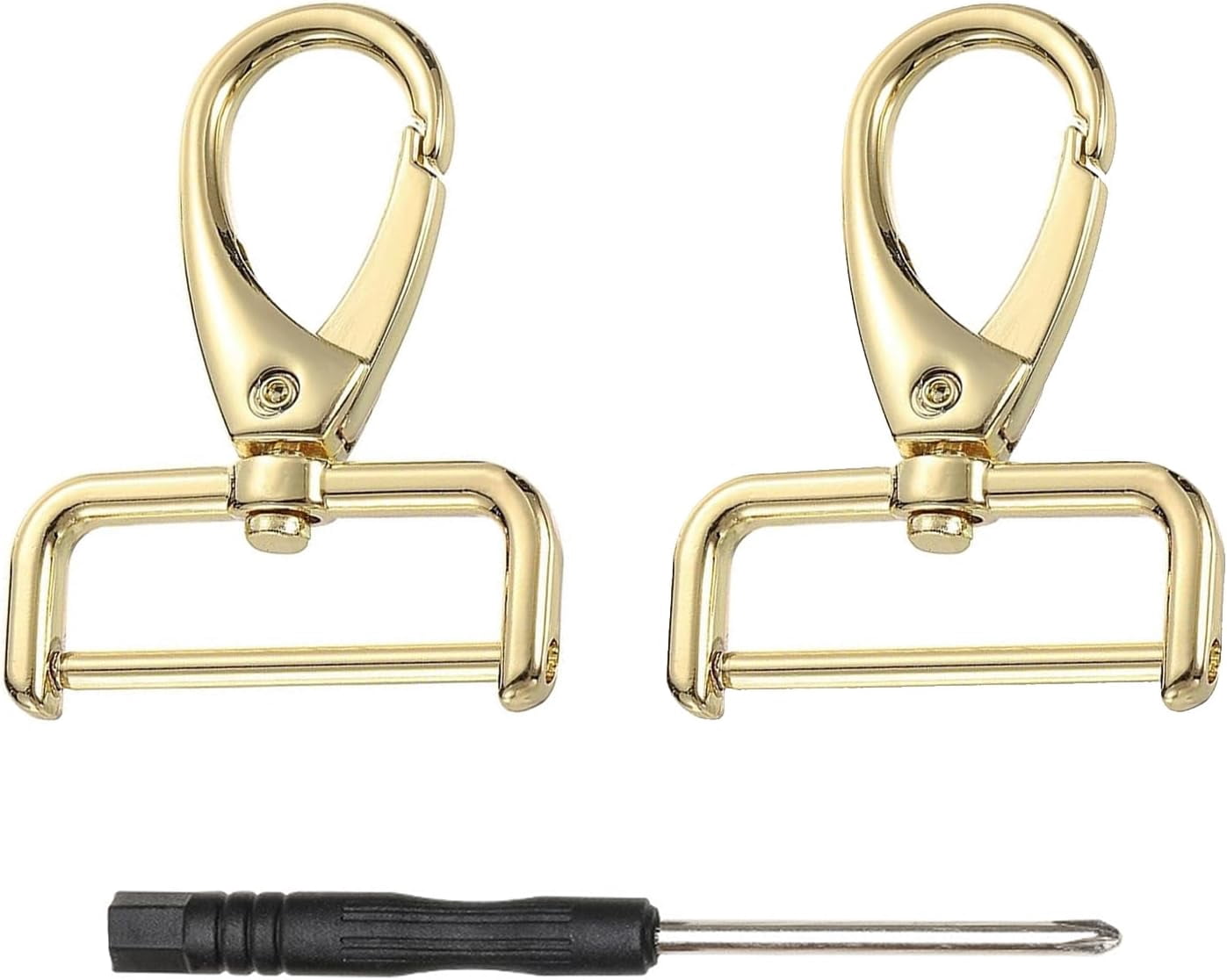 PH PandaHall 50pcs Antique Bronze Lobster Claw Clasps – 35x13mm – Swivel Trigger Snap Hooks – For Keychains, Jewelry, Bags, Lanyards & DIY Crafts