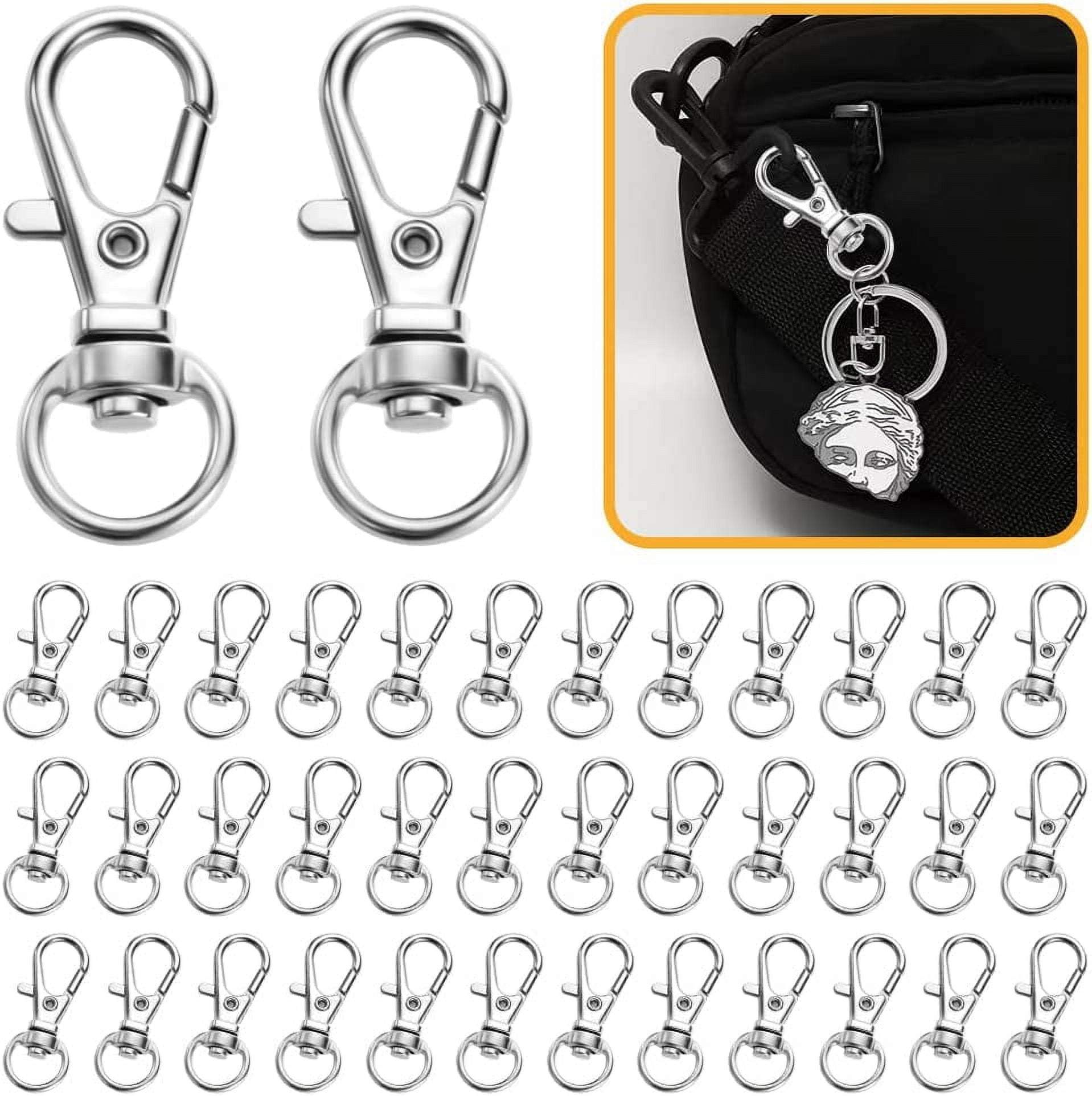 Swivel Clasps Lanyard Snap Hook, Swivel Snap Hooks Metal Key Chain Clip