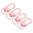 thumbnail image 1 of Swivel Clasps Snap Hook, 33x13mm Lobster Claw Clasp for DIY Pink, 4Pack, 1 of 7