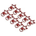 thumbnail image 1 of Swivel Clasps Snap Hook, Star Shape Lobster Claw Clasp for DIY Red, 24Pack, 1 of 7