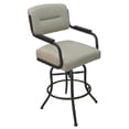 thumbnail image 1 of Swivel Tilt Counter 26" Bar Stool - M-115 - Beige Vinyl - Metal Grey Frame, 1 of 5