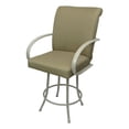 thumbnail image 1 of Swivel Counter 26" Metal M-60 Bar Stool - Desert Beige Fabric on Beige Frame, 1 of 3