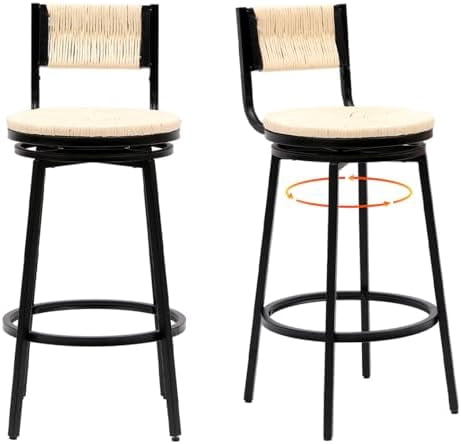 Swivel Counter Height Bar Stools, 36 inch Swivel Bar Height Stools ...
