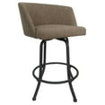 thumbnail image 1 of Swivel Counter Metal Bar Stool 26" Joey - Basin Beige - Grey, 1 of 2