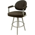thumbnail image 1 of Swivel Counter Metal Bar Stool 26" - M-70 WB - Northwest Whiskey Brown - Beige, 1 of 3