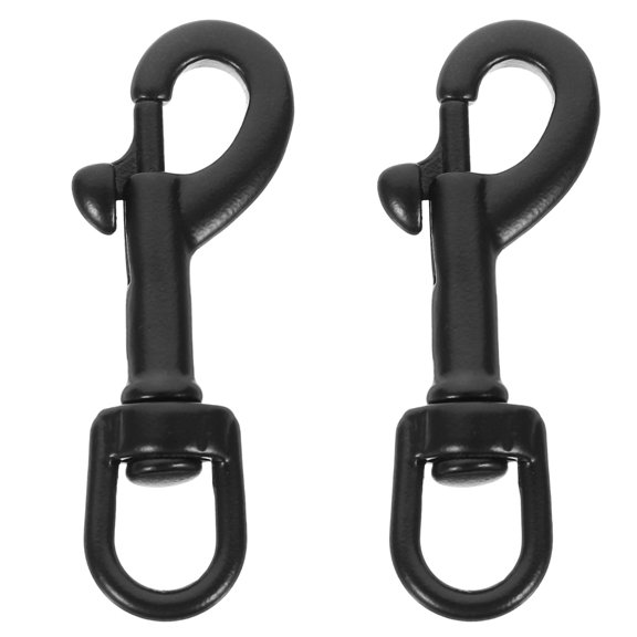 Swivel Diving Hook Snap Flag Clips for Flagpole Rope Bolt Buckle Stainless Steel 2 Pieces