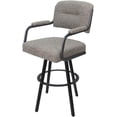 thumbnail image 1 of Swivel Extra Tall 34" Metal Bar Stool - M-110 WB - Jetty June Khaki - Gray, 1 of 4