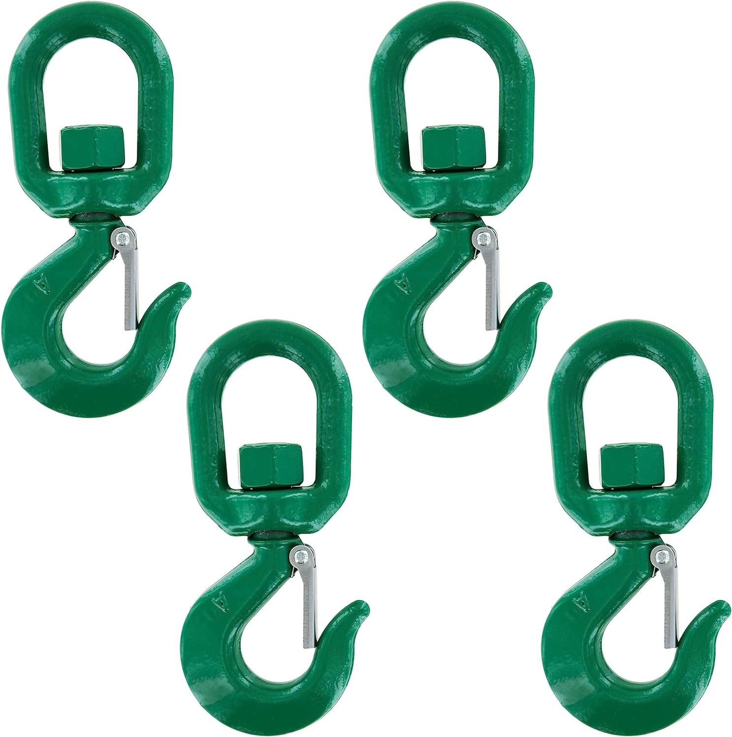 Swivel Eye Hoist Hook 3 Ton 4 Pack