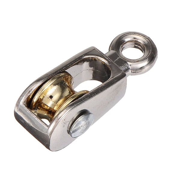 Swivel Fixed Pulley Zinc Alloy Lifting Rope Pulley Block Heavy Duty Rigging Sheave for Hoist Cable