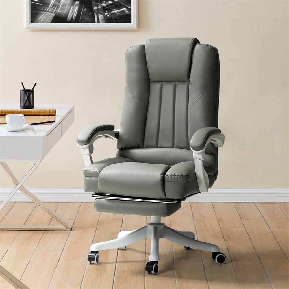 Luxury Office Gaming Recliner Desk Chair w/ pull out Footrest Headrest -  general for sale - by owner - craigslist