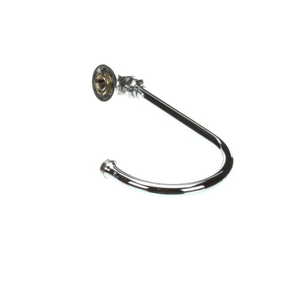 T&S Brass Swivel Gooseneck, Wall Mount, Stream Regulator, 5- B-0525 - Genuine OEM Replacement Part