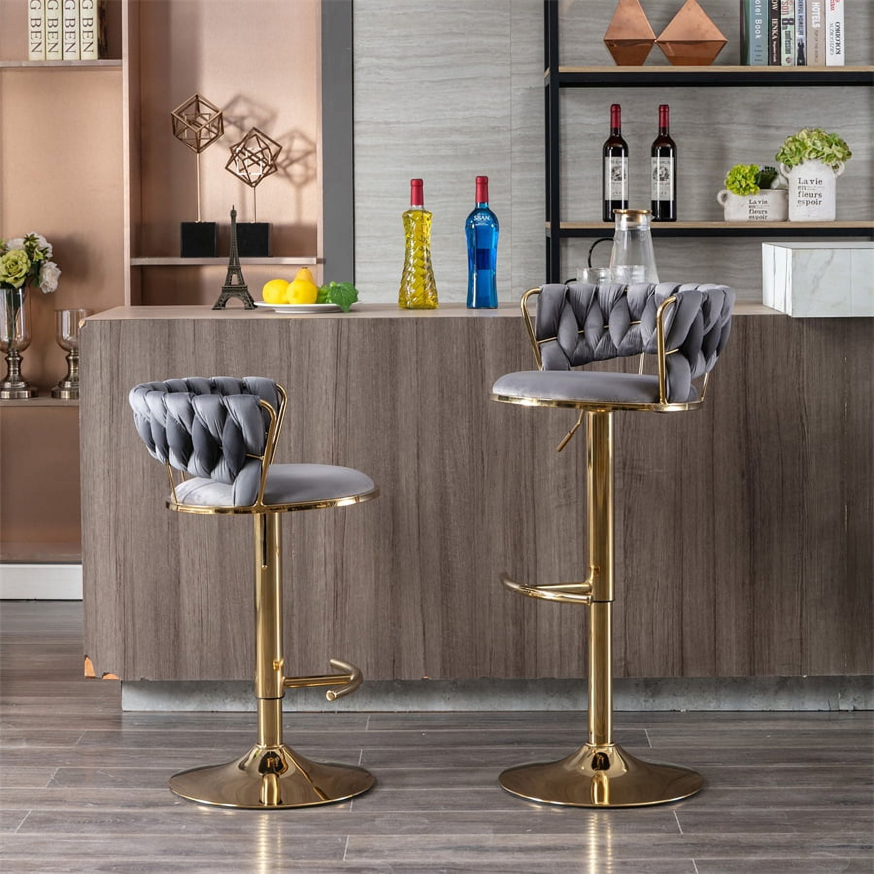 Gold base bar stool deals
