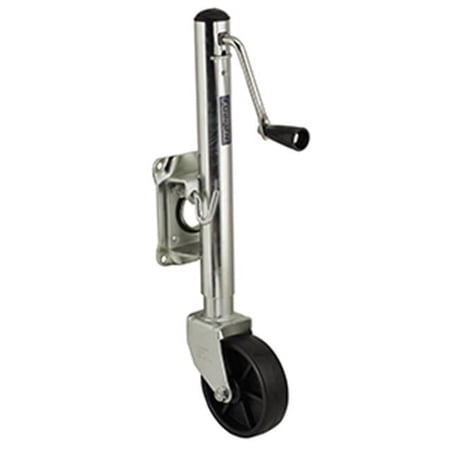 Swivel Jack, 1200 Lbs. Bolt-On, 6 In. Wheel, 24 x 7.40 x 7.40 in.