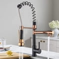 thumbnail image 1 of Swivel Kitchen Faucet with Single Handle Sink Mixer and Pull-Down Sprayer, 1 of 1