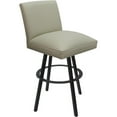 thumbnail image 1 of Swivel Metal Counter Stool Sommerville 26" Seat - Ocean Beige Vinyl - Gray, 1 of 4
