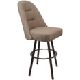 thumbnail image 1 of Swivel Metal Extra Tall Bar Stool 34" Seat - M-235 WB - Basin Beige - Brown, 1 of 3