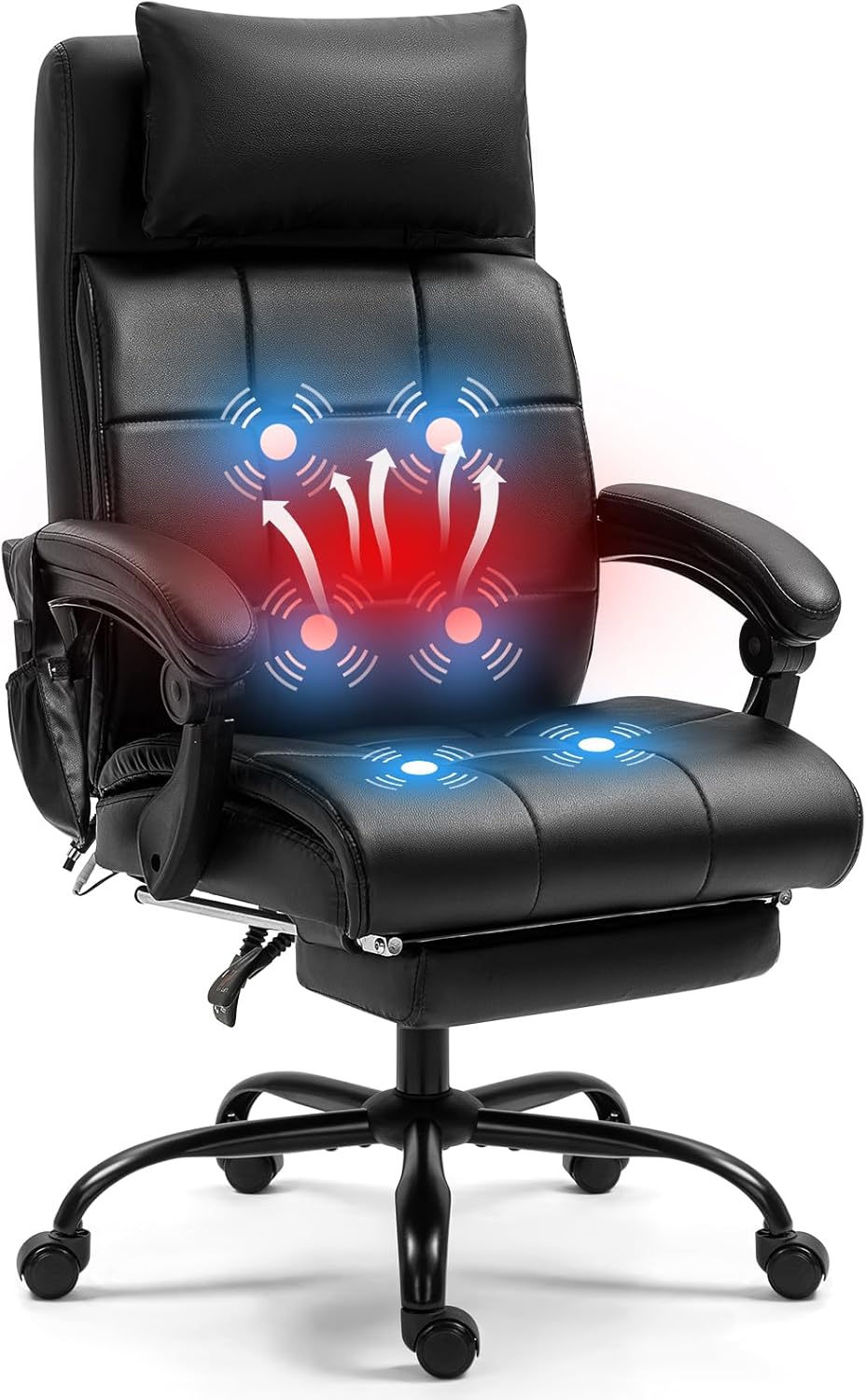 Swivel Office Chair, High Back Adjustable Home Office Desk Chair
