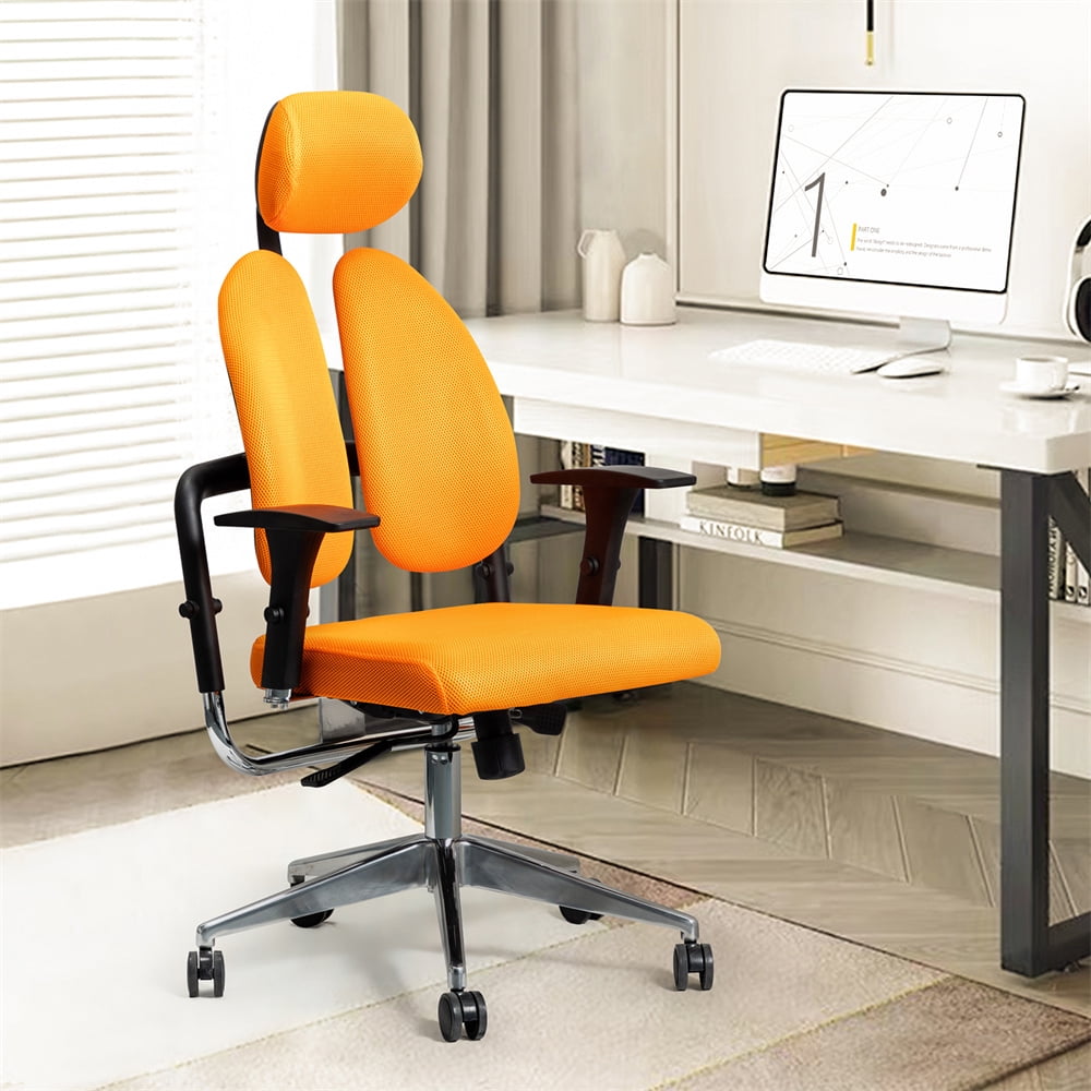 Swivel Office Chair Modern Upholstered Ergonomic Task Chair with