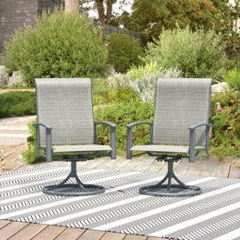 Vicllax Outdoor Dining Chair Patio Swivel Chairs Set of Rocking - Main Image