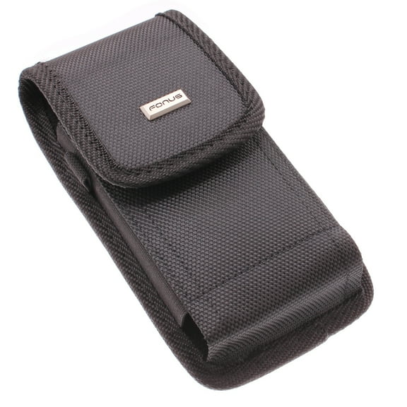 Swivel Phone Case Belt Clip for Motorola Edge (2023) Model - Holster Rugged Cover Pouch Carry Protective Canvas