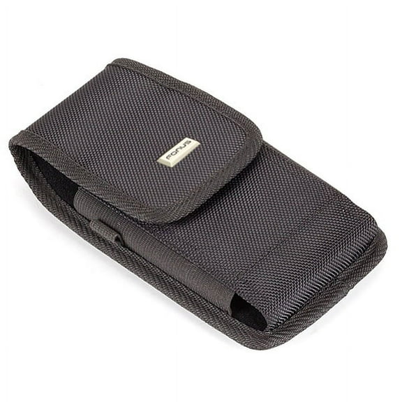 Swivel Phone Case Belt Clip for TCL 20 XE Model - Holster Rugged Cover Pouch Carry Protective Canvas
