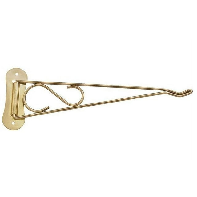 Swivel Plant Bracket, 10in. Brass