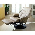 thumbnail image 1 of Swivel Recliner with Flared Arm Beige, 1 of 3