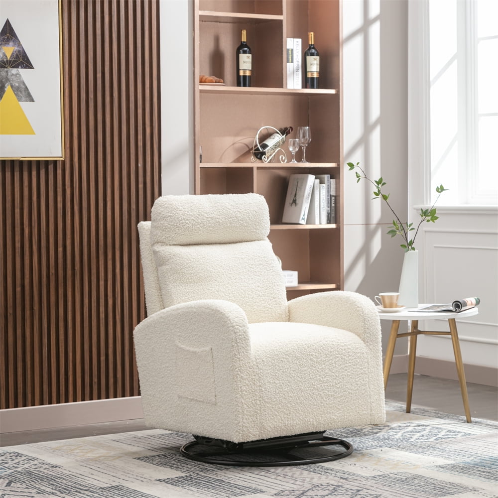 metal swivel rocking chair