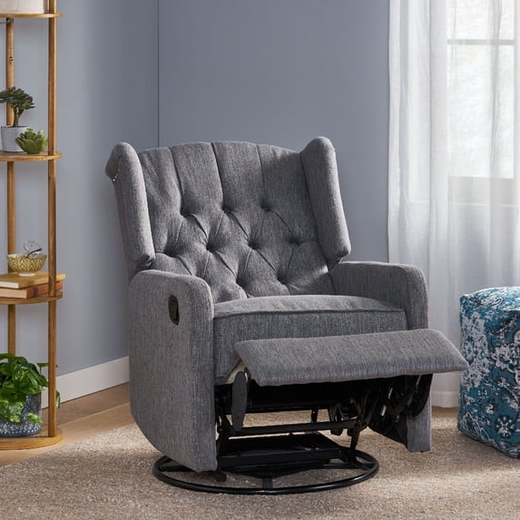 Adjustable Rocking Chairs Swivel Rocker Recliner Chairs for Adults, Swivel Glider Rocker ...