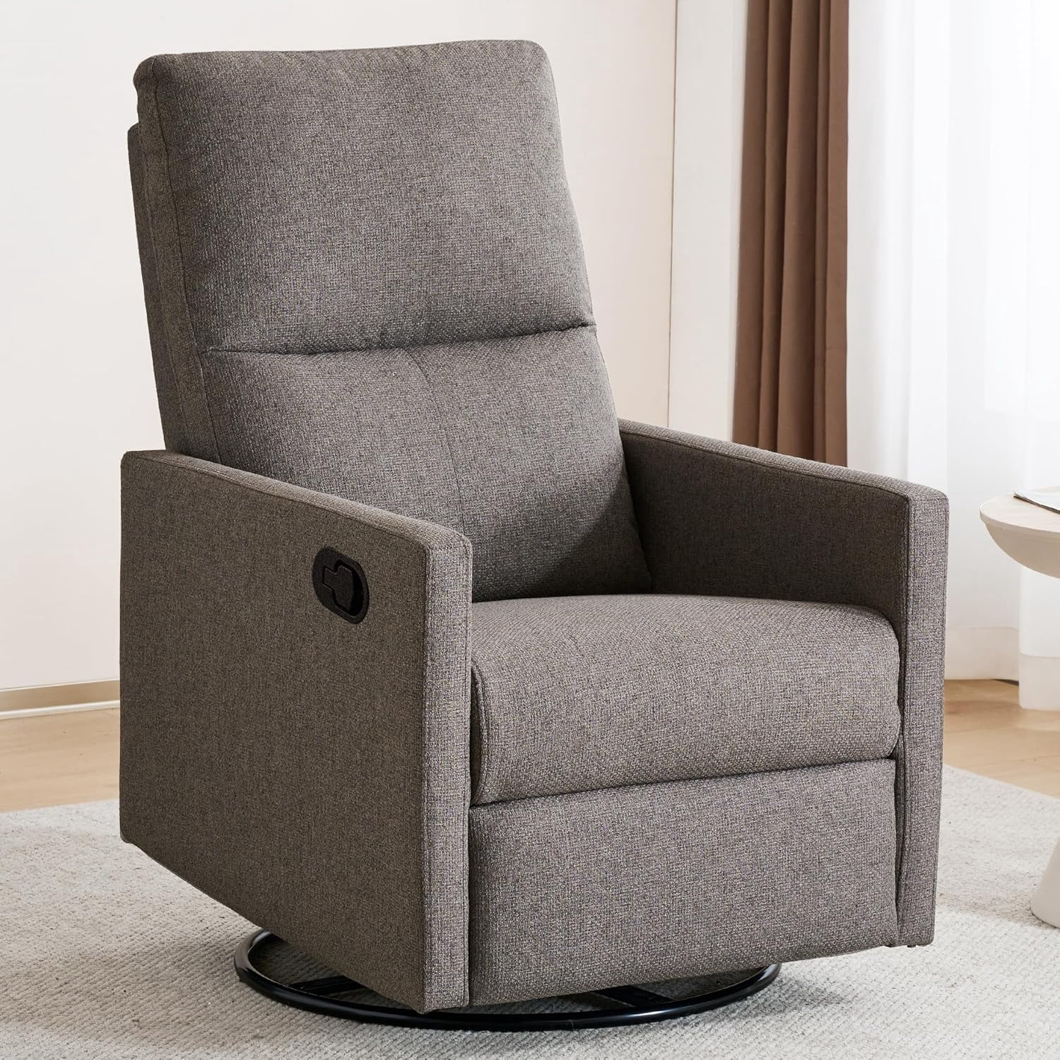 Swivel Rocking Recliner Chair for Adults, Rocker Nursery Glider Chair ...
