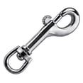 thumbnail image 1 of Swivel Round Eye Bolt Snap, 5/8", Chromium Plated Stanley Nuts and Bolts 640213, 1 of 1