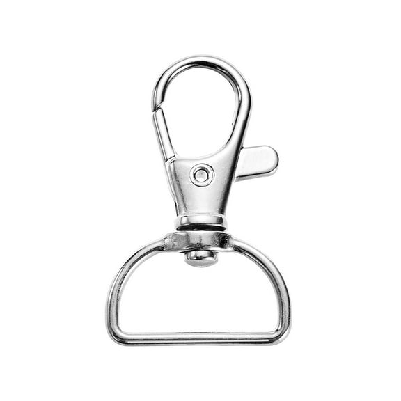 Swivel Snap Hooks, 1 Pcs Metal Lanyard Snap Hook, Lobster Claw Clasps for Keychain Making, Shoulder Strap Repair Metal Buckle, Backpack Belt Buckle, Luggage Hook, for Purse Sewing